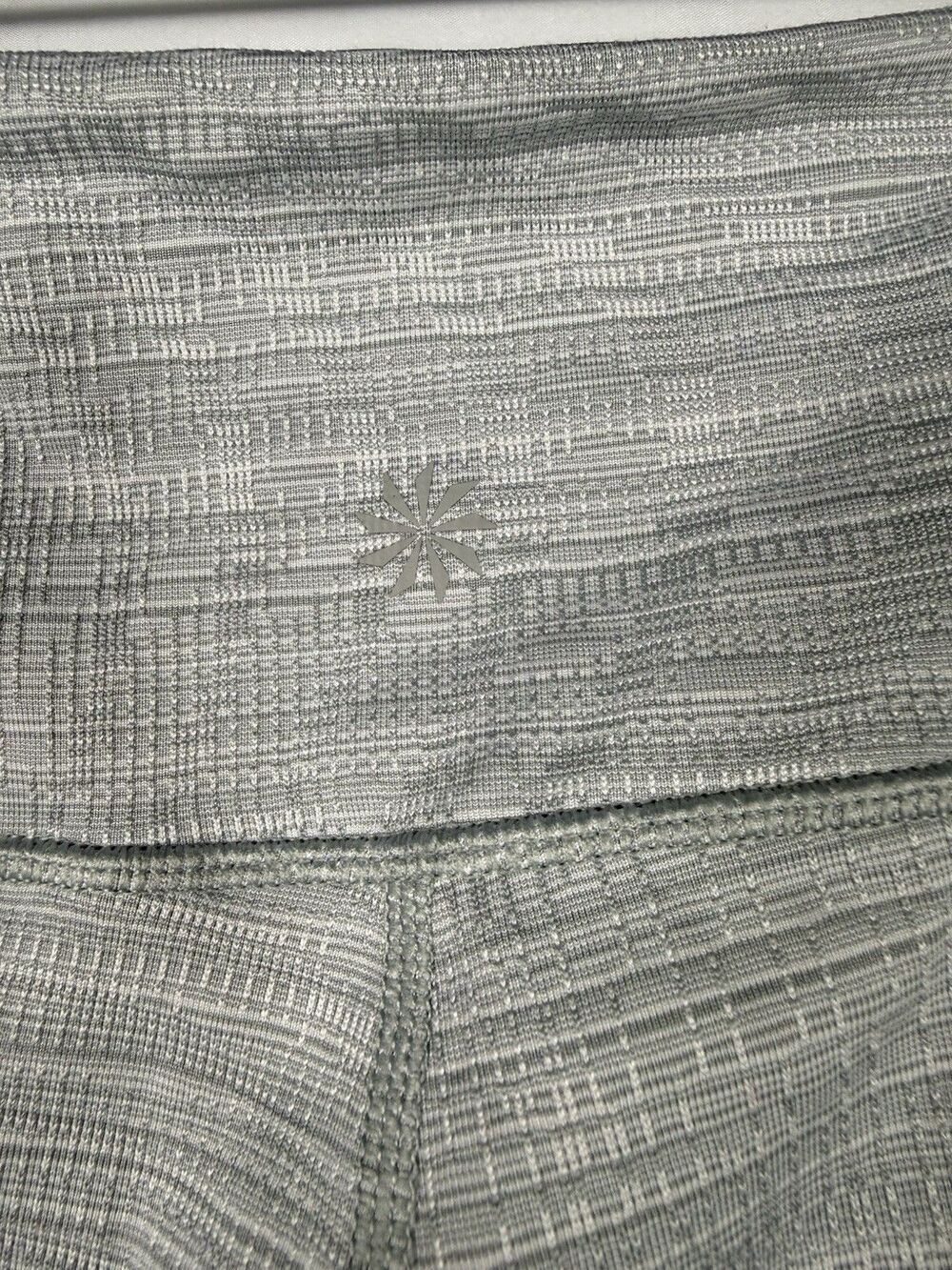 Athleta‎ Chaturanga Jacquard Gray Small Tall Yoga Leggings Athletic - Picture 6 of 9